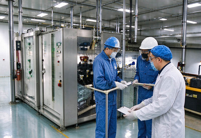 Overseas cleanroom installation and project coordination