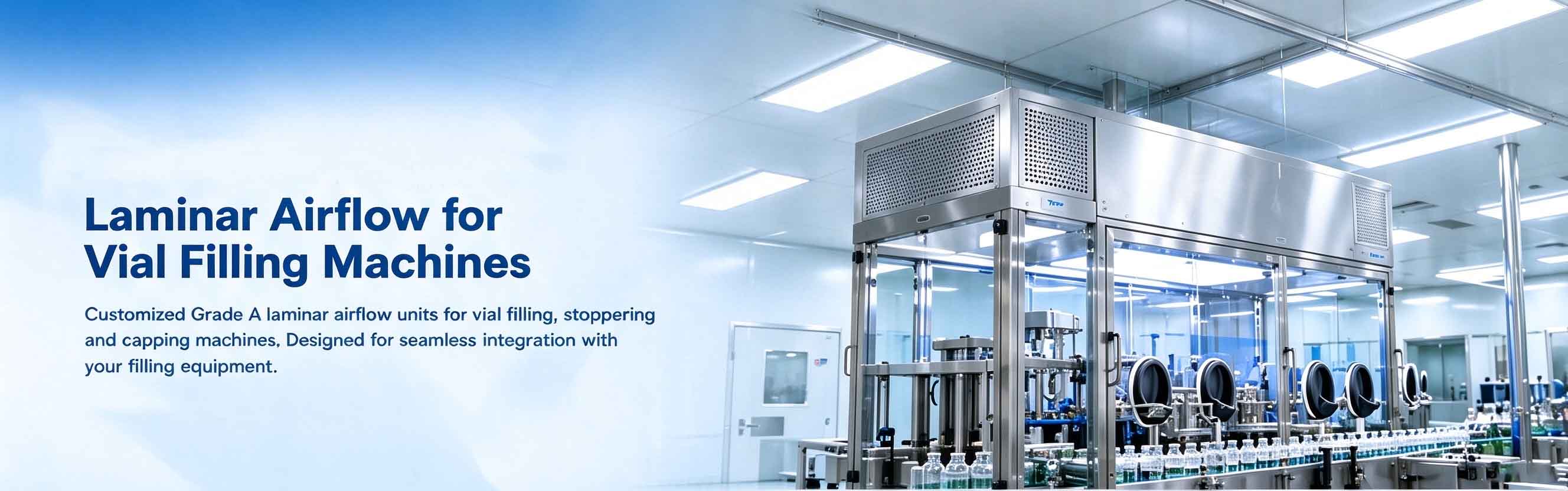 Laminar Airflow for Vial Filling Machines