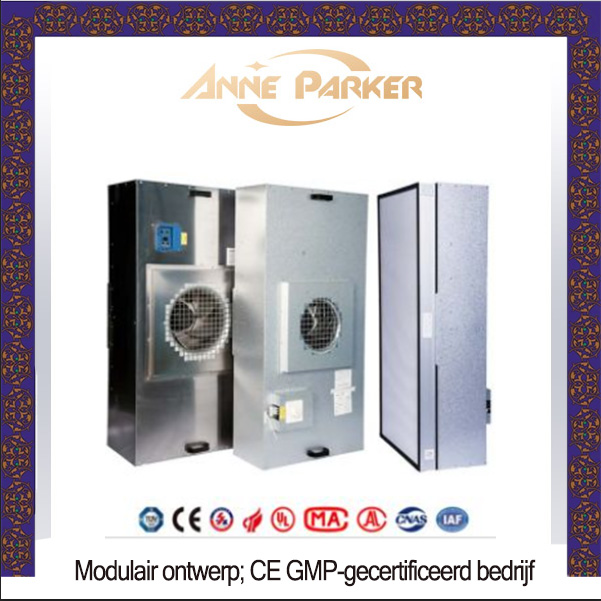 230V 110V 1175×575 2x4 HEPA ventilator-filterunit voor cleanroom