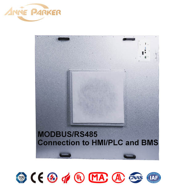 4*4 EC Motor FFU hepa fan filter unit for clean room MODBUS